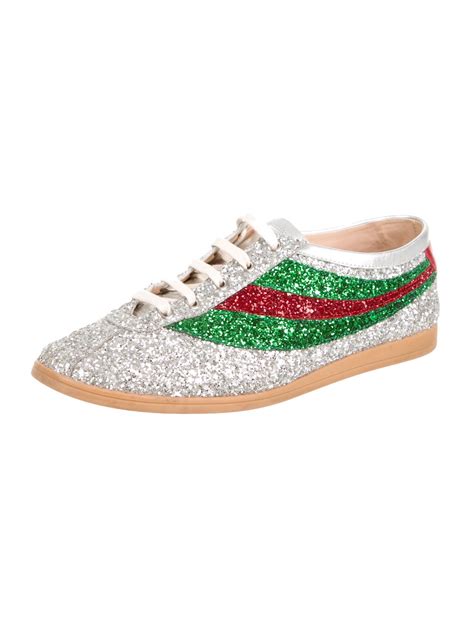 Gucci 2018 Falacer Glitter Sneakers 